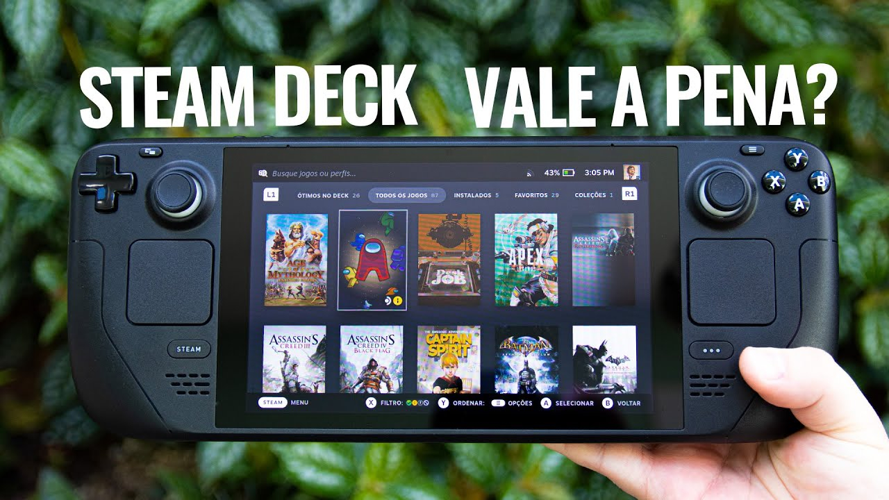 Vale a pena ter um Steam Deck? - Análise