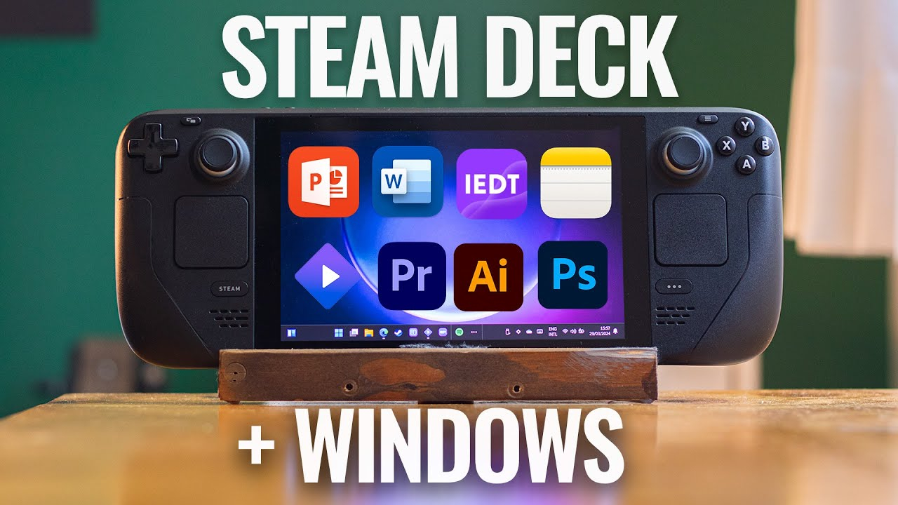Como é trabalhar com o Steam Deck rodando Windows