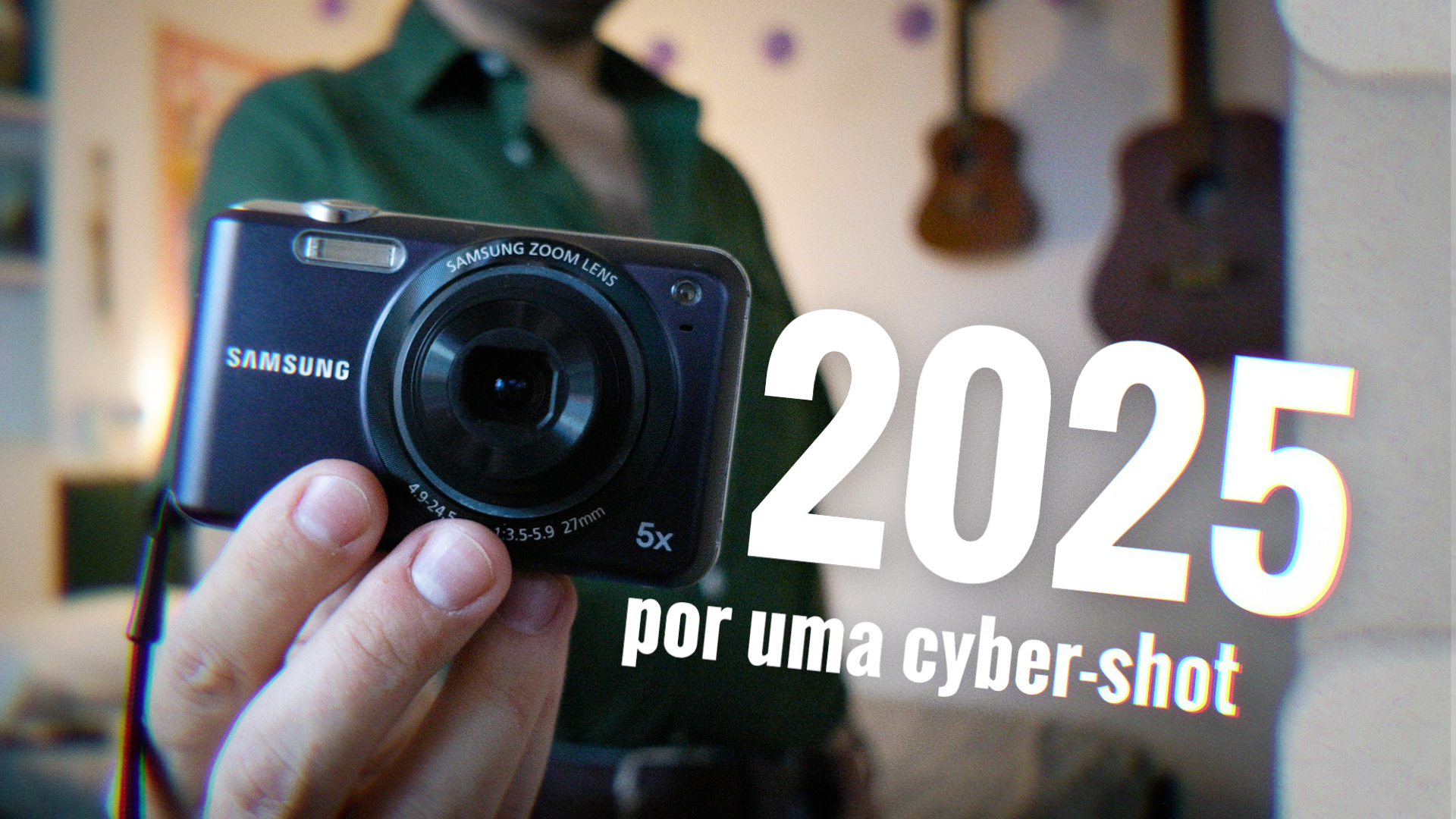 Como uma câmera cyber-shot velha mudou meu ano (e provavelmente minha vida) - 2025.